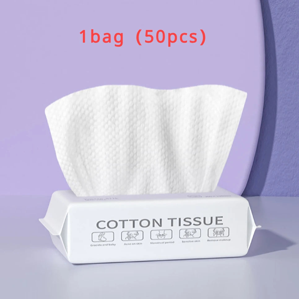 Non-Woven Disposable Spa & Salon Face Towels – Soft Facial Cleansing Wipes for Home & Beauty Salon Use (20x15cm)