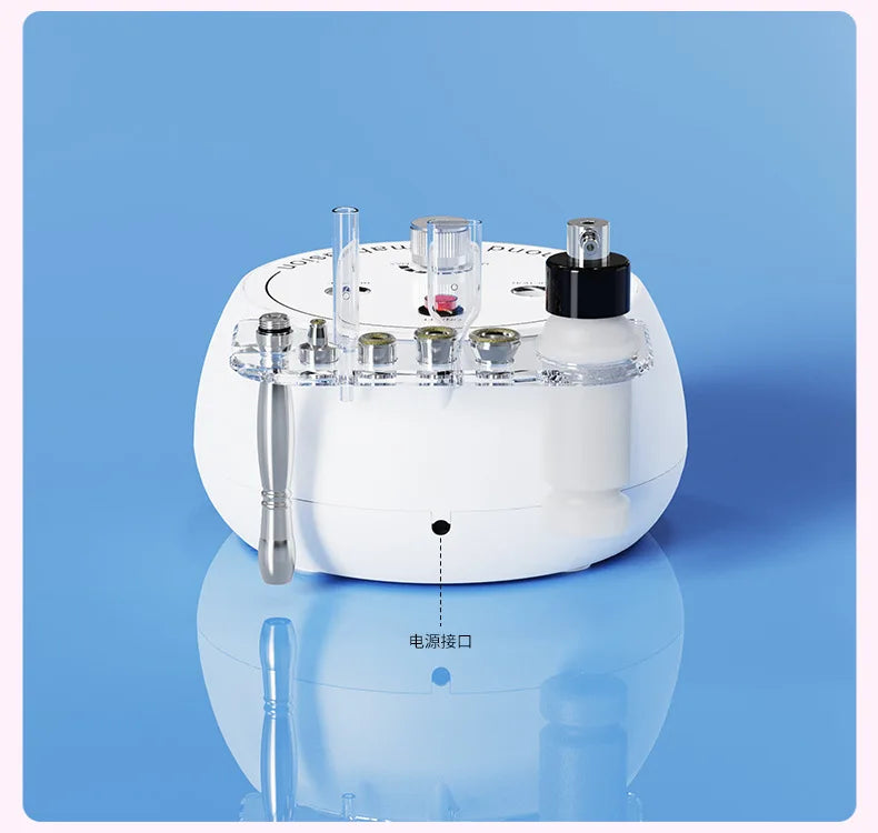 3-in-1 Diamond Microdermabrasion Machine – Blackhead Removal, Deep Cleanse & Pore Tightening