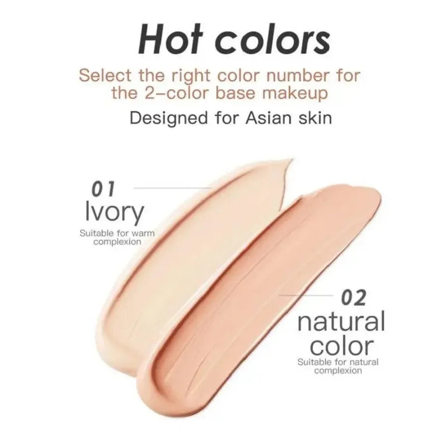 Snail Collagen BB Cream – Brightening, Moisturizing & Waterproof Foundation