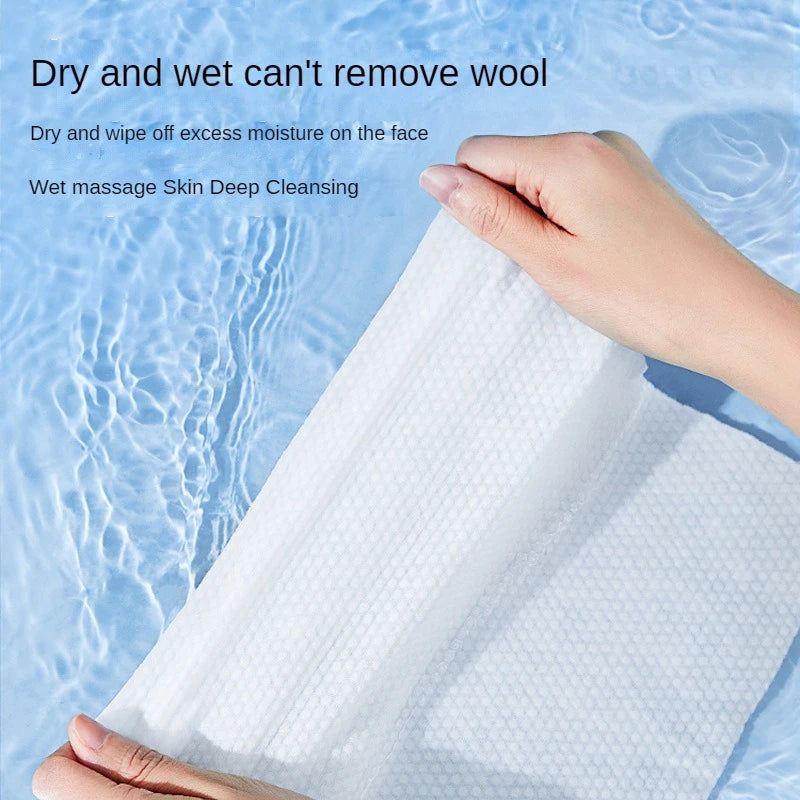 Non-Woven Disposable Spa & Salon Face Towels – Soft Facial Cleansing Wipes for Home & Beauty Salon Use (20x15cm)