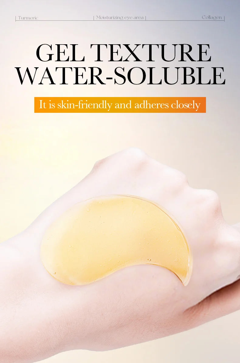 BIOAQUA Crystal Collagen Eye Mask Patches – 80 Pieces, Dark Circles & Anti-Aging