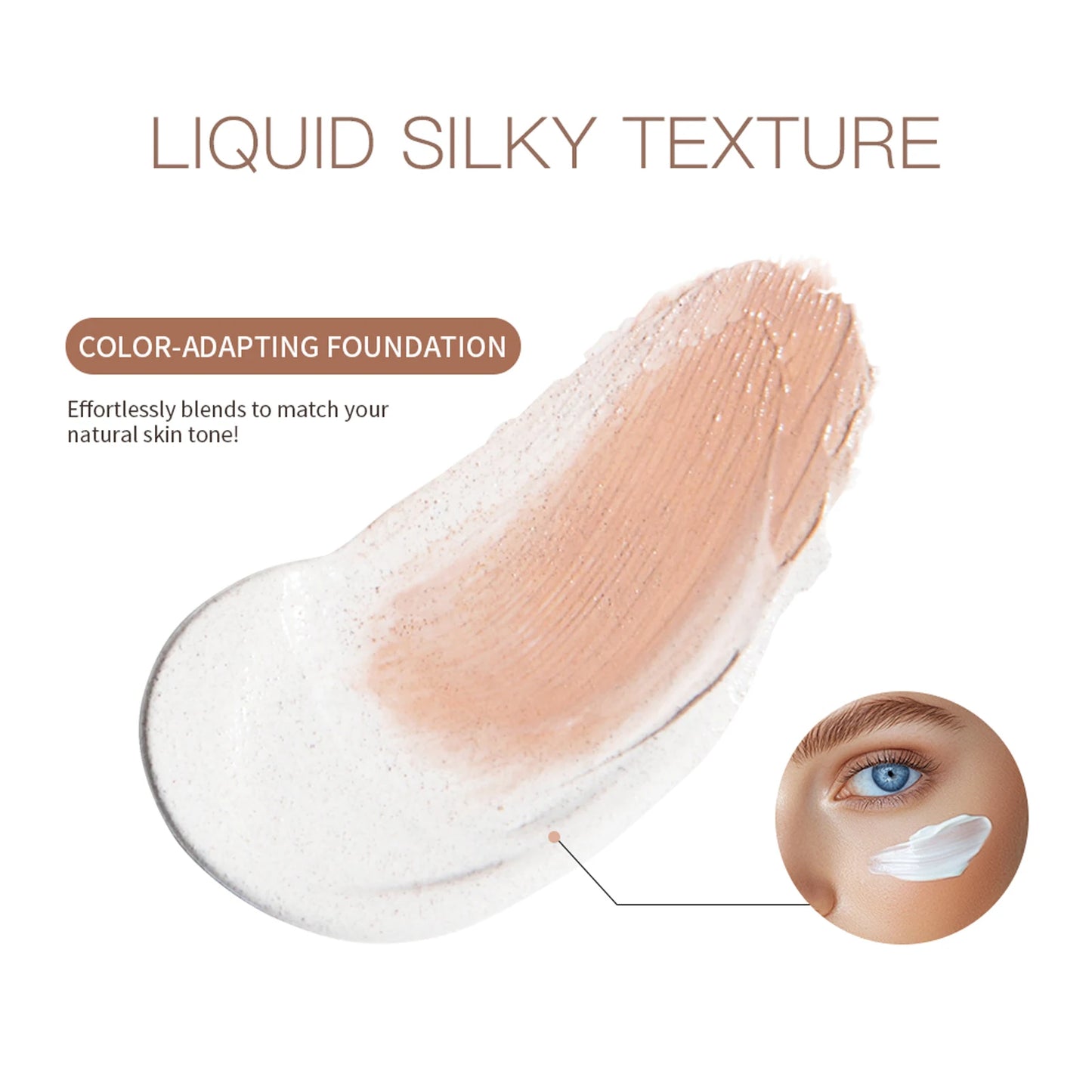 4-in-1 Color Changing Foundation – SPF30, Concealer, Moisturizer & Even Skin Tone | Buyer's Choice