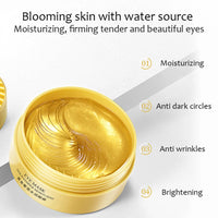 BIOAQUA Collagen Eye Gel Masks – 60 Patches for Dark Circles, Puffiness & Firming