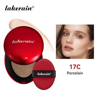Lakerain Super Fit Cushion Foundation | SPF Sunscreen, Waterproof, 72-Hour Longwear | 9 Shades
