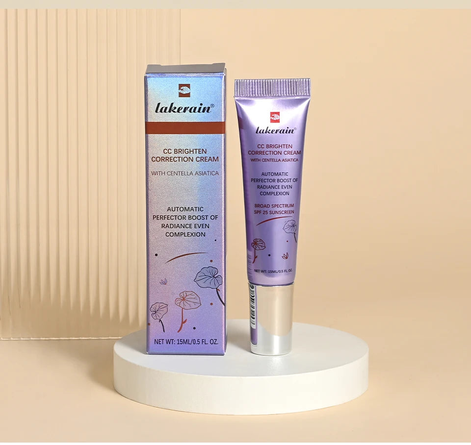 Centella CC Cream – Color Correcting Korean Foundation with Hydrating Coverage (15ml)