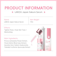 LAIKOU Sakura Brightening Face Serum