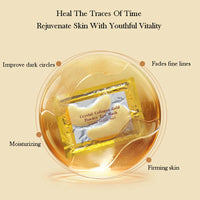 Crystal Gold Collagen Eye Patches – Anti Dark Circles, Puffiness & Moisturizing