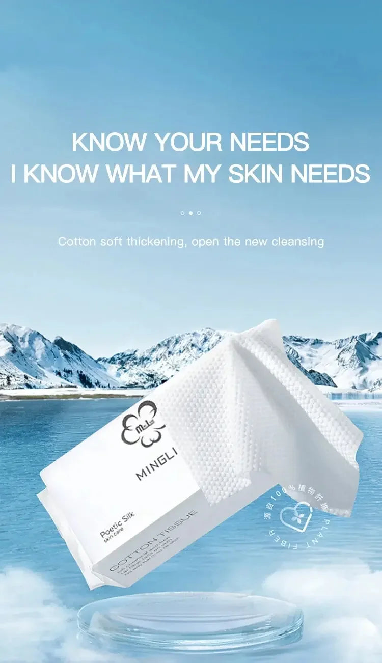 Non-Woven Disposable Spa & Salon Face Towels – Soft Facial Cleansing Wipes for Home & Beauty Salon Use (20x15cm)