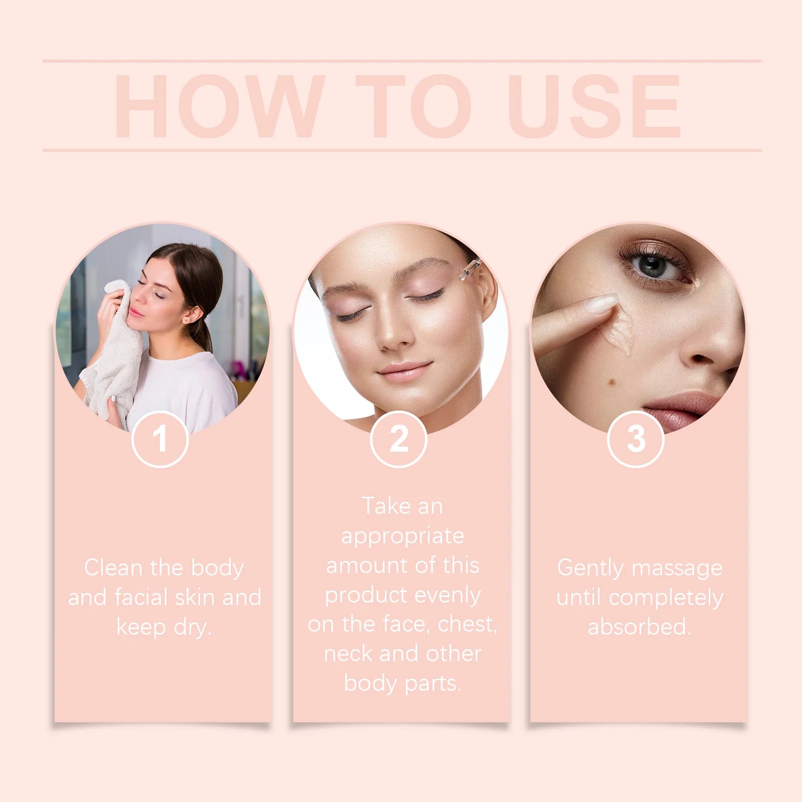 Chest Neck Face Lifting Oil Efficient Nourishment Deeply Nourish the Skin Moisturizing Oil Boost Radiance Winter Skincare