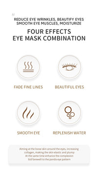 Golden Collagen & Avocado Under-Eye Patches – Anti-Dark Circle & Firming Eye Mask