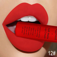 Velvet Matte Nude Lip Gloss - Waterproof Long-Lasting Lipstick