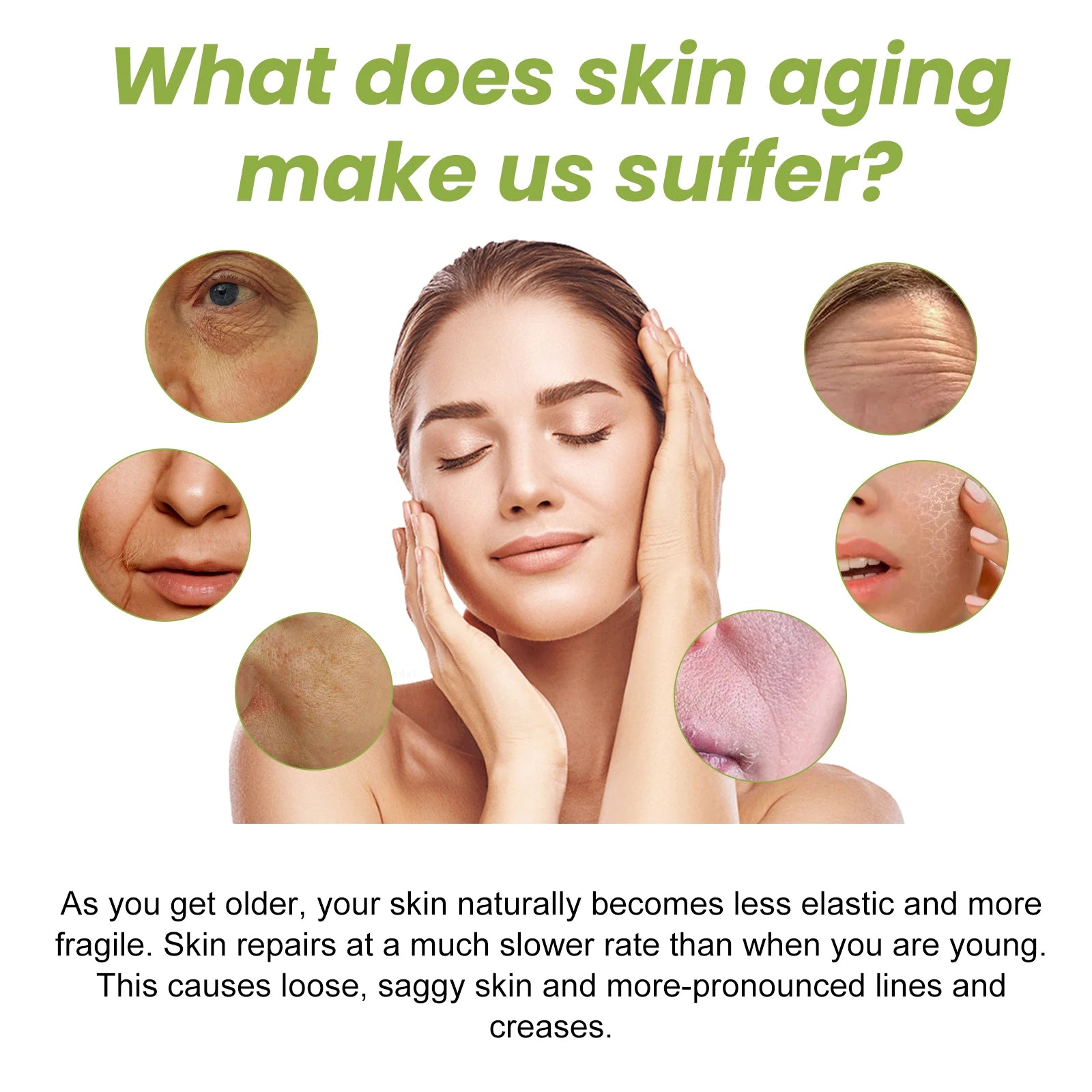 EELHOE Sea Grape Multi-Skin Anti-Wrinkle Essence Desalination Anti-aging Wrinkles Tightening Facial Skin
