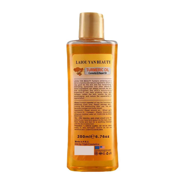 EELHOE Turmeric & Ginger Face Serum Oil – Deep Hydration & Nourishing Moisturizer (200ml)