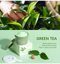 Green Tea Mud Clay Face Mask – Deep Pore Cleansing, Blackhead Removal & Oil Control Skin Treatment for All Skin Types (100g)