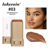 Lakerain Bronze Tint Foundation Stick – High Coverage, Moisturizing & Long-Lasting Concealer Balm 18g