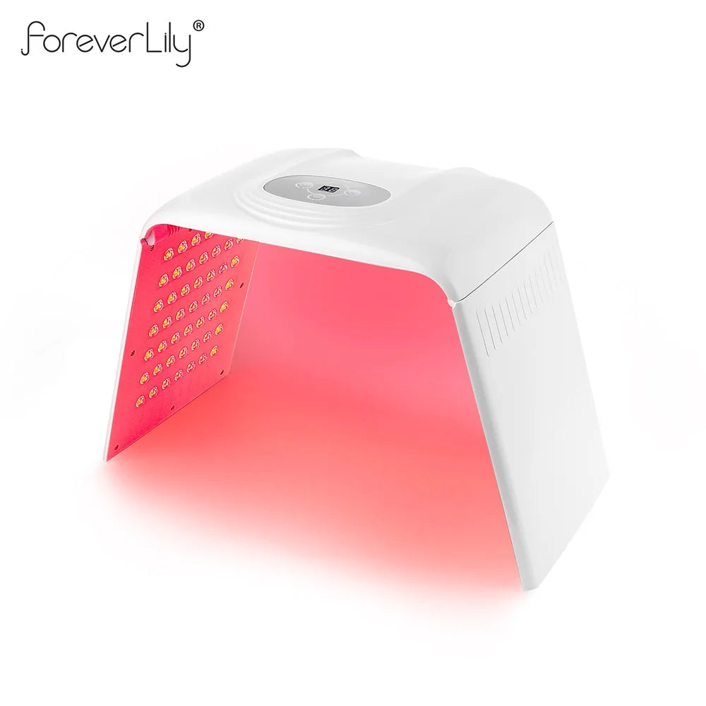 7-Color LED Light Therapy Face & Body Lamp – Foldable Skin Rejuvenation Device