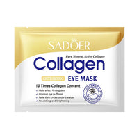 SADOER Crystal Collagen Eye Masks — 10 Pairs Anti Dark Circles, Puffiness & Moisturizing Eye Patches