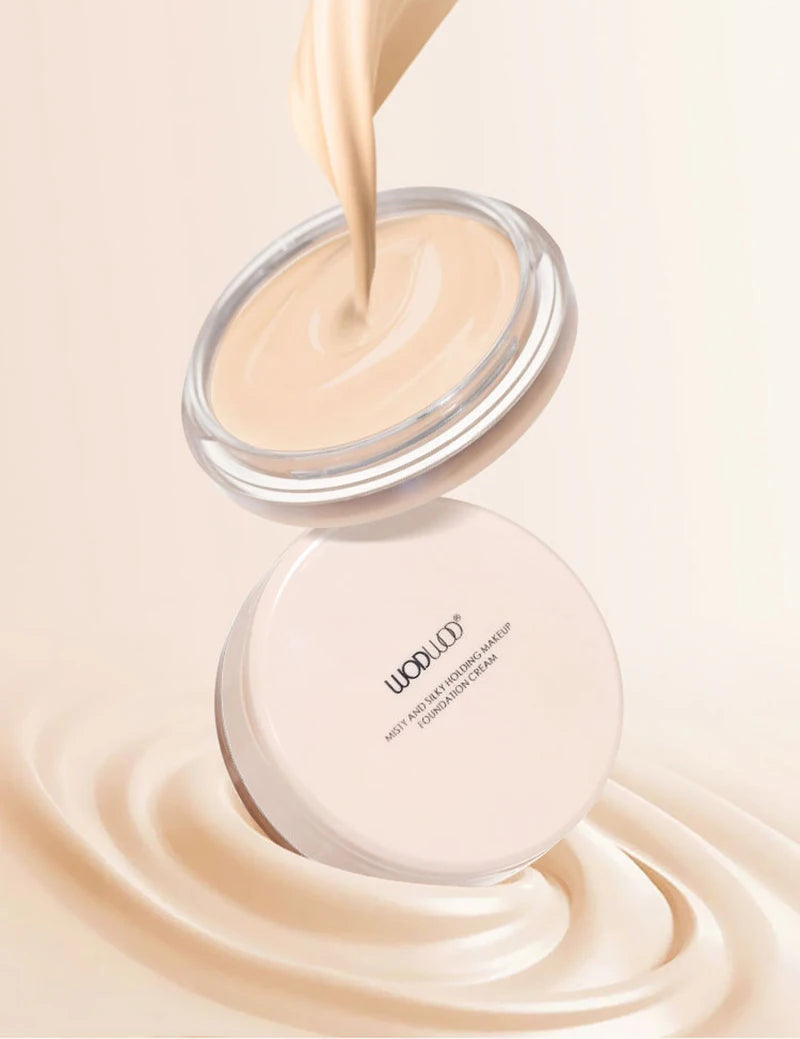 Mousse Cushion Foundation – Korean Matte Finish, Waterproof & High Coverage (15g)