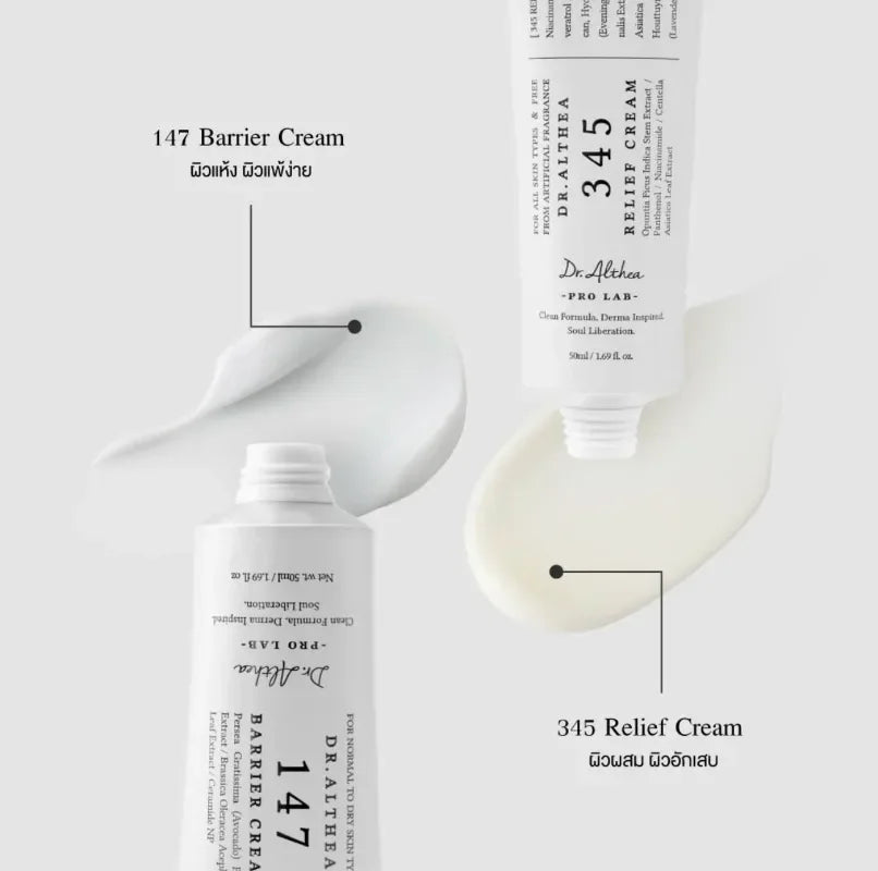 Dr. Althea 345 Face Cream Korean Skincare Skin-softening Moisturize FaceCream Gentle Repairing Suitable for Sensitive