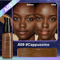 Air Cushion CC Cream Foundation | Oil Control, Matte, Full Coverage, Waterproof | 10 Shades