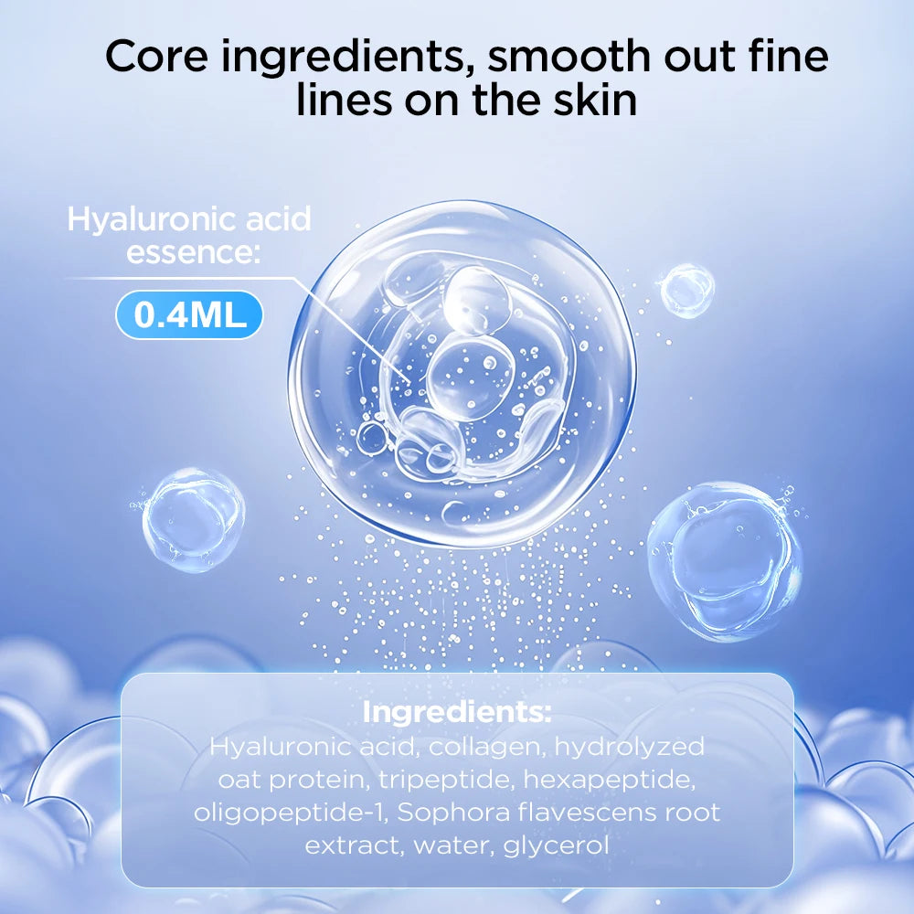 Microneedle Eye Patches with Hyaluronic Acid — Anti Dark Circles, Wrinkles & Fine Lines