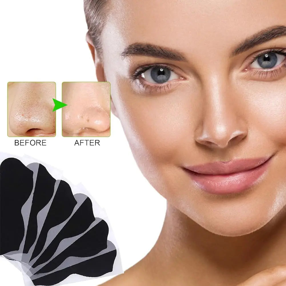 Blackhead Nose Strips – Deep Pore Cleansing & Oil-Absorbing Nose Mask Stickers