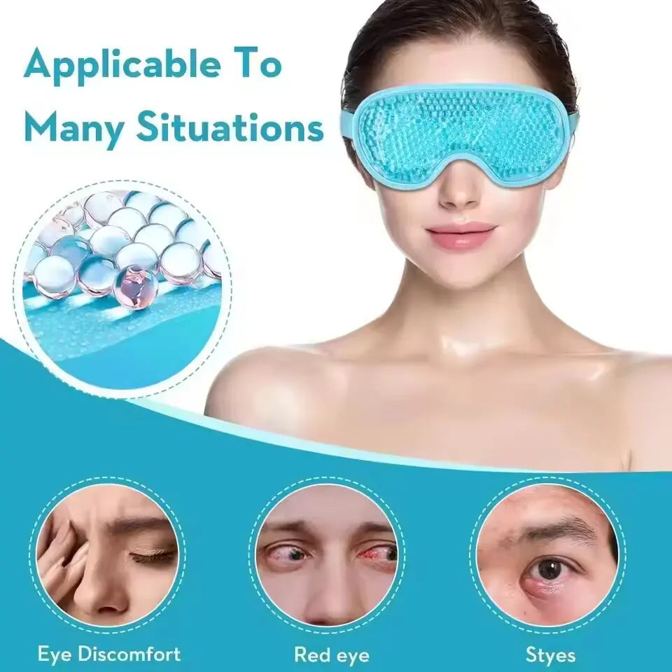 Hot & Cold Gel Eye Mask – Soothing Compress for Sleep & Relaxation | Buyer's Choice