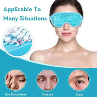 Hot & Cold Gel Eye Mask – Soothing Compress for Sleep & Relaxation | Buyer's Choice