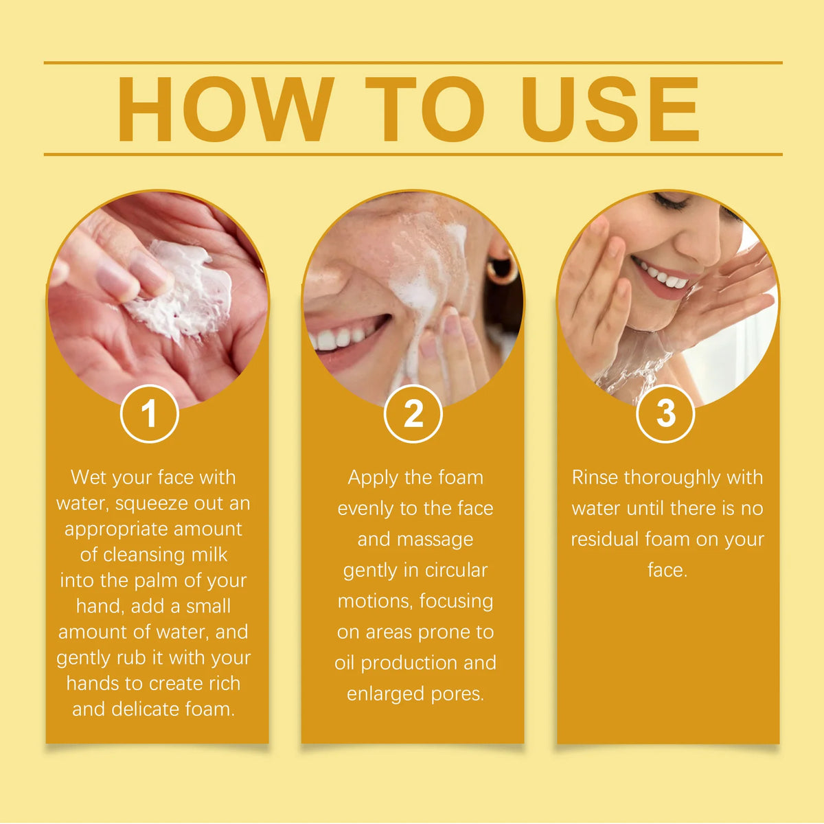 EELHOE Niacinamide Whitening Facial Cleanser – Deep Cleansing & Brightening Face Wash (100g)