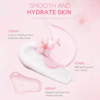 Sakura Skin Care Set – 5 or 6-Piece Collection