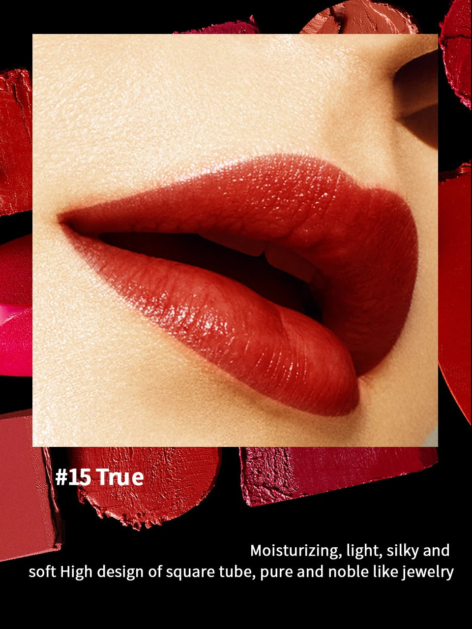 CHARMACY Luxury Velvet Lipstick - Moisturizing Long-Lasting Color