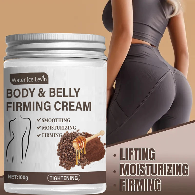 Caffeine & Collagen Firming Body Cream – Tightens Abdomen, Thighs & Arms (100g)