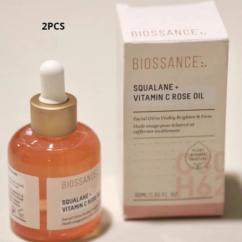 Rose & Blue Copper Peptide Facial Essence Oil – Brightening, Moisturizing & Skin Softening (30ml)