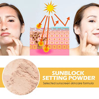 Eelhoe SPF50 Sunscreen Loose Powder – Oil Control, Invisible Pore & Matte Finish for Women | Buyer's Choice
