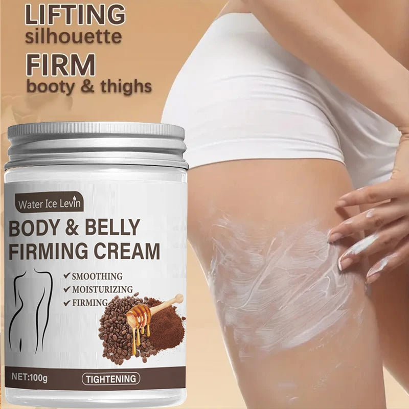 Caffeine & Collagen Firming Body Cream – Tightens Abdomen, Thighs & Arms (100g)