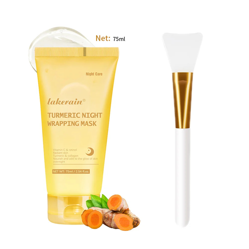 Collagen Night Wrapping Peel-Off Face Mask – Anti-Aging, Firming & Deep Hydration Overnight Skin Treatment for All Skin Types (75ml)