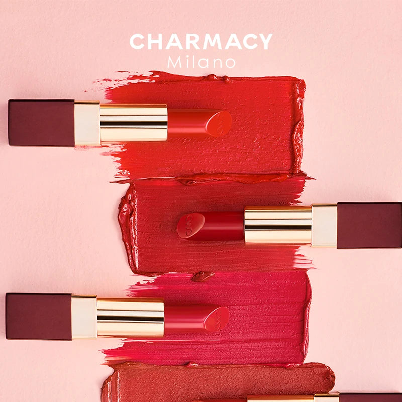 CHARMACY Luxury Velvet Lipstick - Moisturizing Long-Lasting Color