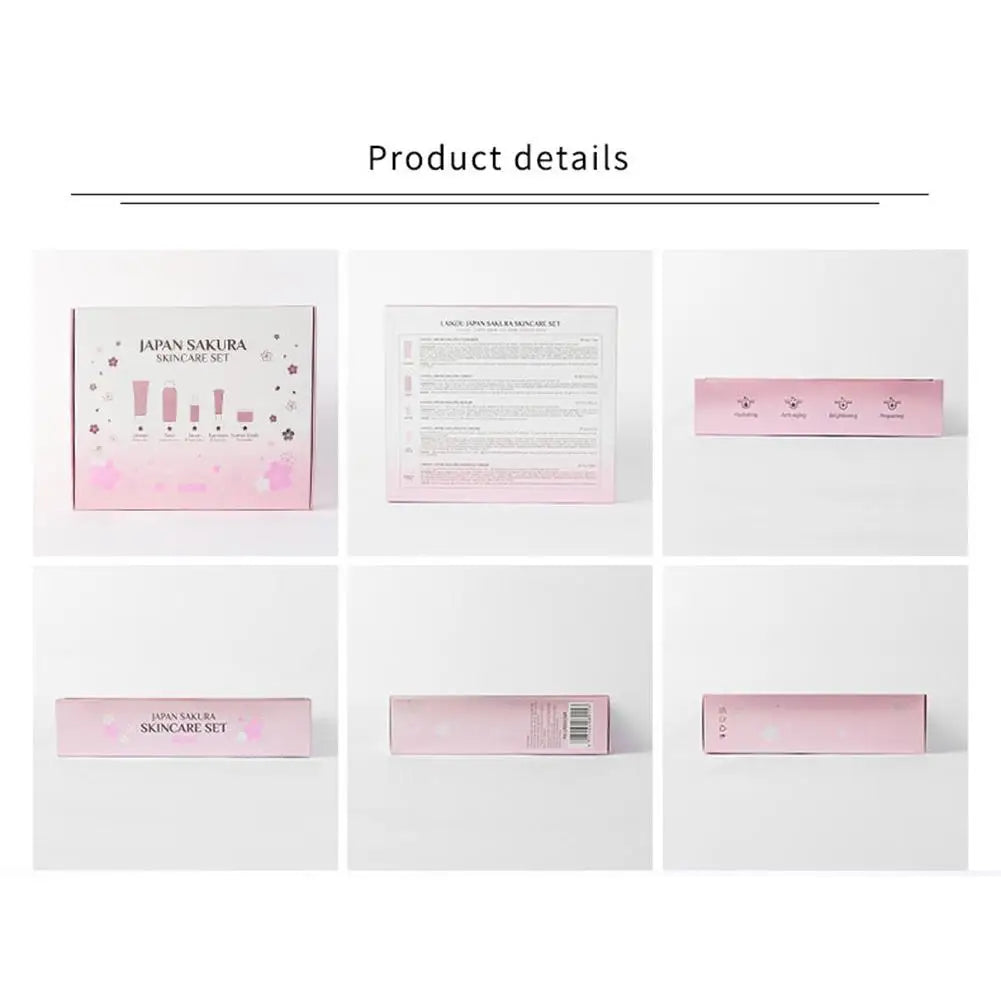 Sakura Skin Care Set – 5 or 6-Piece Collection
