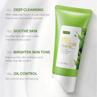 REAROYA Vitamin C Facial Cleanser – Deep Cleansing, Brightening & Moisturizing Face Wash (50g)