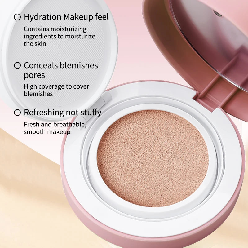 O'CHEAL CC Cream Cushion Foundation – Lightweight, Long-Lasting Concealer with SPF (15g)
