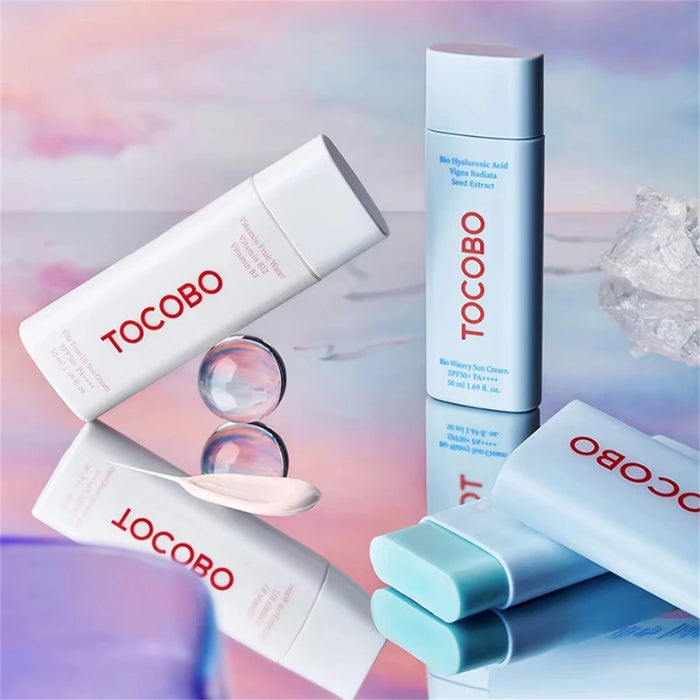 TOCOBO Bare-Faced Cream SPF 50+ Sunscreen – Hydrating Natural Glow Face Base | Stick & Cream Formula for All Skin Types