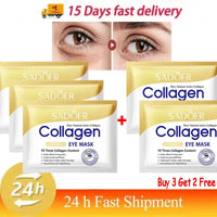 Collagen & Hyaluronic Acid Eye Patches — Firming, Anti Dark Circles & Eye Bag Treatment