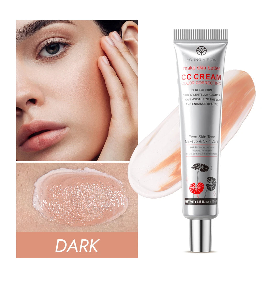 YOUNG VISION Centella Asiatica CC Cream – Brightening, Concealing & Skin Repairing (45ml)