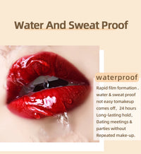 QiBest Velvet Matte Lipstick - Waterproof Long-Lasting Lip Tint