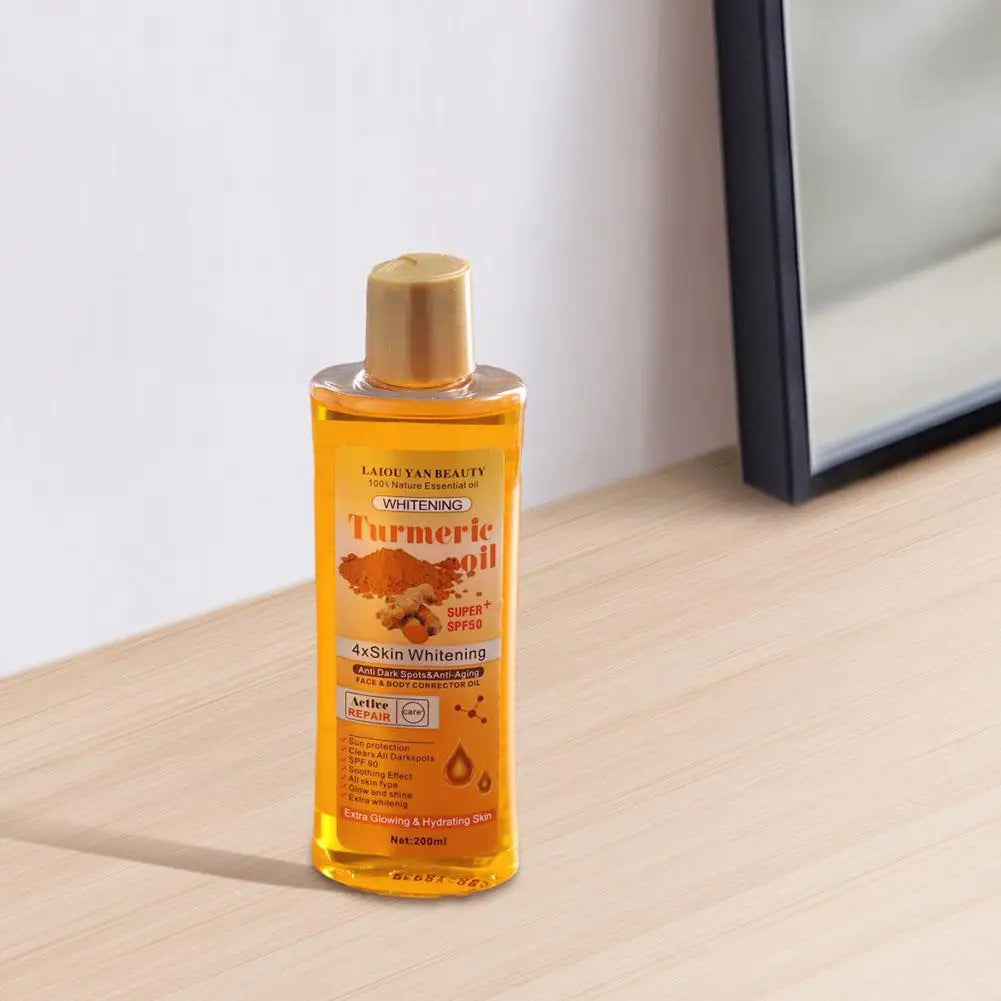 EELHOE Turmeric & Ginger Face Serum Oil – Deep Hydration & Nourishing Moisturizer (200ml)