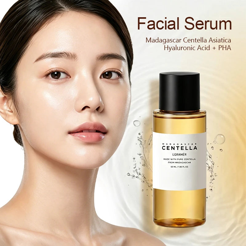 CLAFACES Centella Asiatica Toner with Hyaluronic Acid & PHA – Hydrating, Soothing & Exfoliating Face Toner for Women (30ml / 50ml)