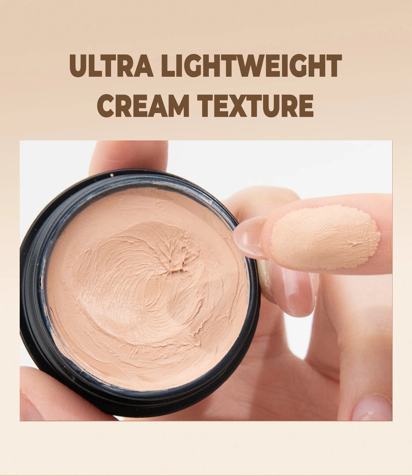 Full Coverage Concealer Cream – Waterproof Matte Finish for All Skin Tones, Hides Scars & Dark Circles 15g