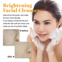 Turmeric & Kojic Acid Foaming Facial Cleanser – Blackhead Remover, Oil Control & Brightening (100ml)