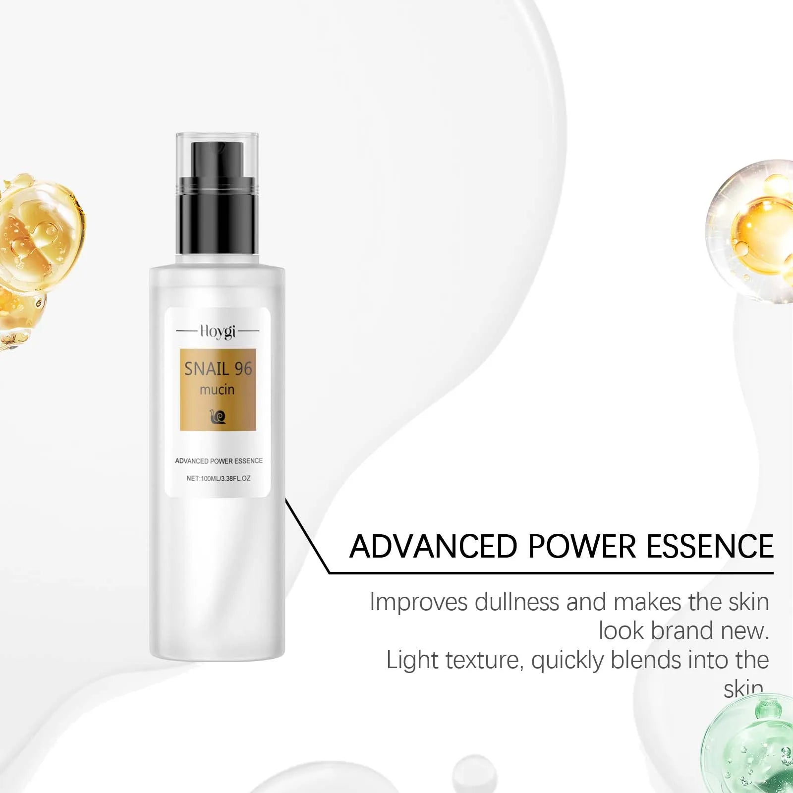 Snail Mucin 96% Face Serum Skin Renewal Boosting Hydrating Repair Anti Aging Firming Wrinkle Reduction Advanced Snail Essence