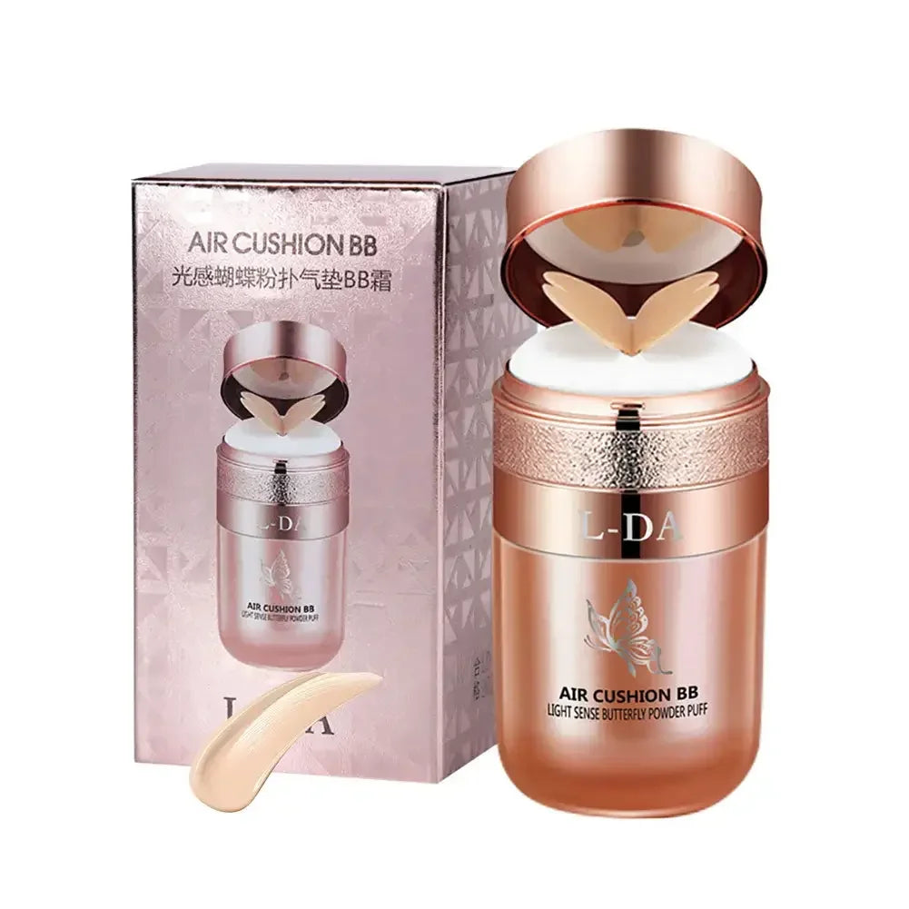 BB Cream Air Cushion Foundation & Concealer | Oil Control, Moisturizing, Waterproof | 30ml